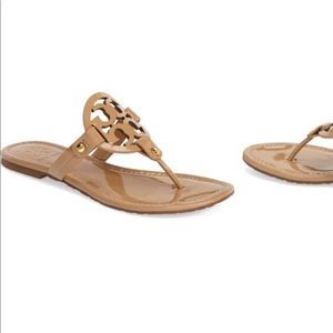 Tory Burch Miller Sandal-Sand Patent